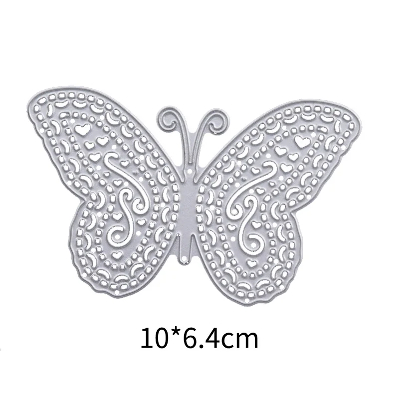 WYSE большая бабочка металлическая резка штампы для животных ремесло Скрапбукинг