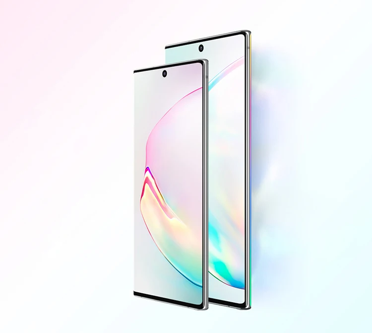 Samsung Galaxy Note 10 Android9.0 6," AMOLED Полный экран 2280*1080 8G 256G отпечаток пальца+ лицо ID 3500 мАч Восьмиядерный 4 камеры S ручка