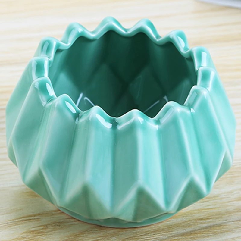 Minimalist Green Plant Hydroponic Vase Iron Holder Ceramic Scindapsus Container Home Living Room Decoration Ornaments | Дом и сад