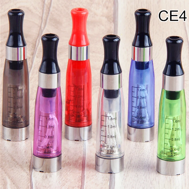 

Kingfish 5Pcs CE4 Atomizer for ego T Battery EVOD vape ugo e Cigarette Clearomizer 1.6 ml Capacity ce4 vaporizer e cig vape pen