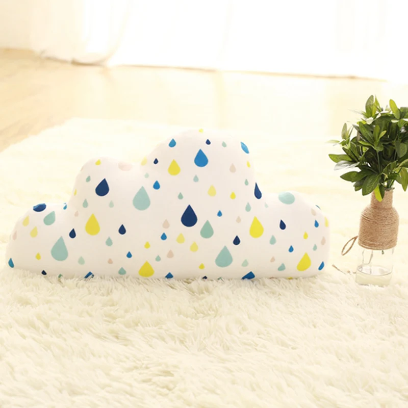 Милая Подушка с облаком мультяшная мягкая и удобная подушка для сидения