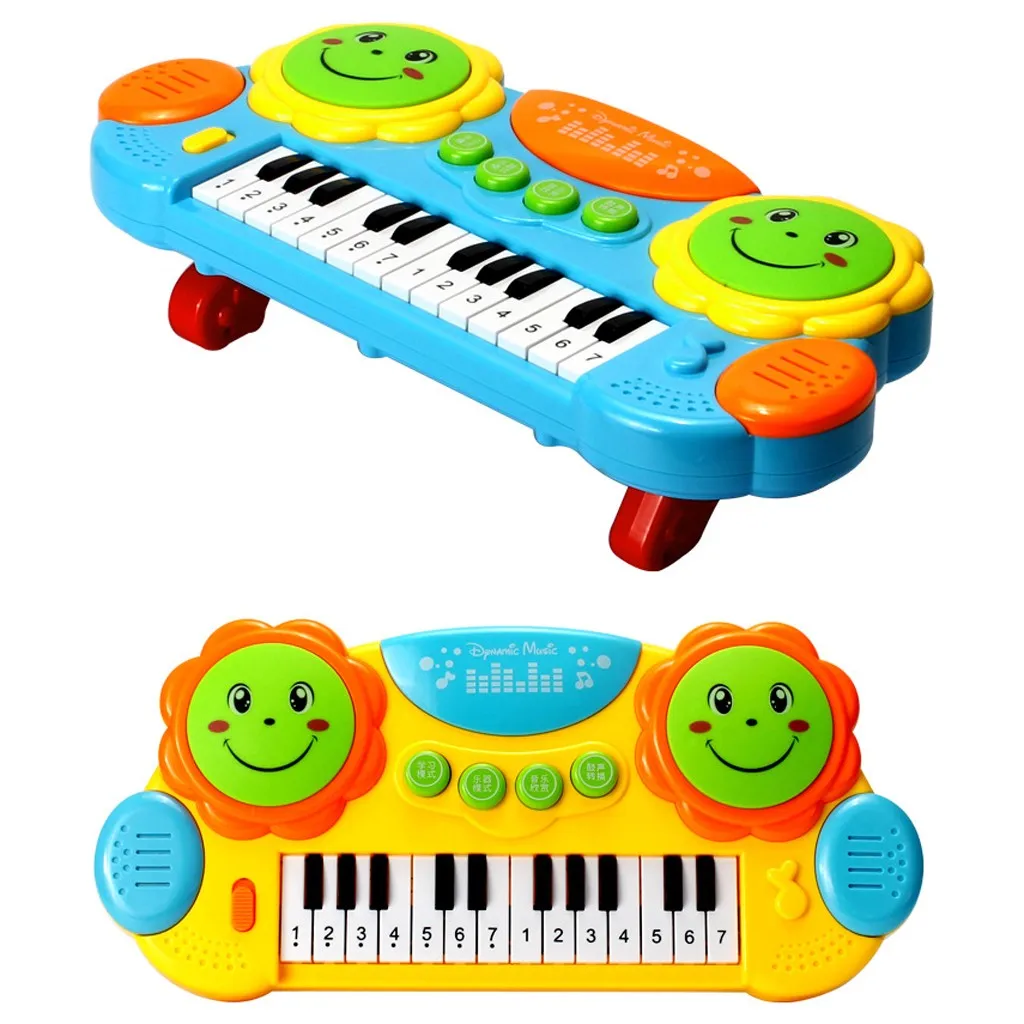 37-клавишная электронная органная цифровая фортепианная клавиатура с микрофоном