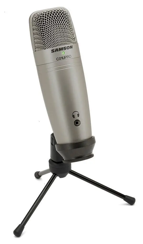 Samson C01u Pro Free Wind Sponge) Usb конденсаторный микрофон для студийной записи музыки youtube видео