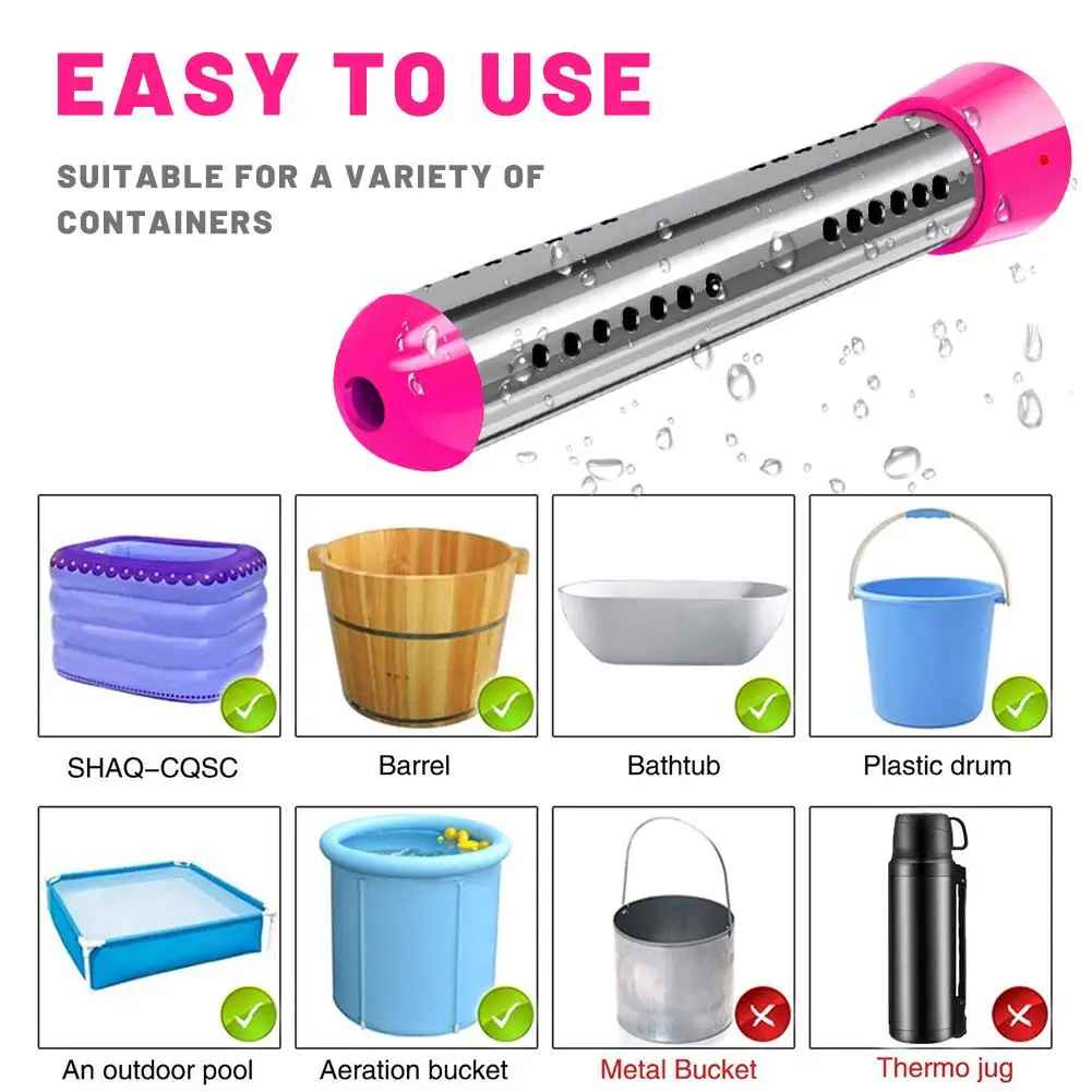 Подвесной погружной электрический водонагреватель 3000 Вт бойлер для ванной