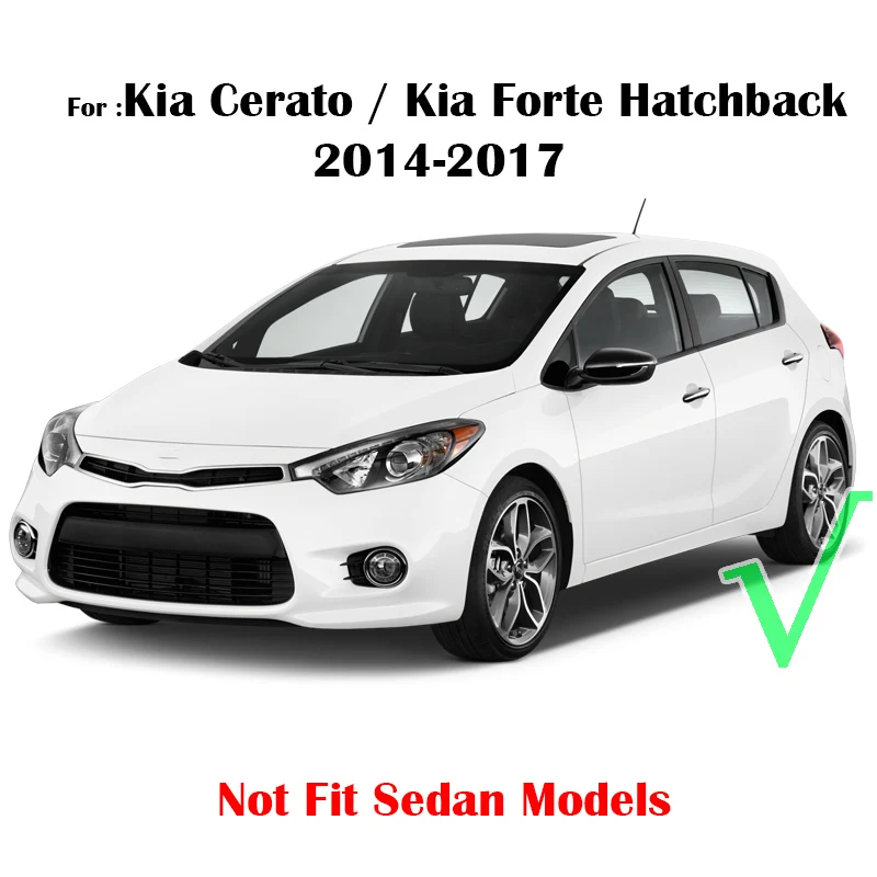 Boot Liner Rear Trunk Floor Mat Cargo Tray Pad Protector Fit For Kia Cerato / Forte K3 2014 2015 2016 2017 Hatchback| |