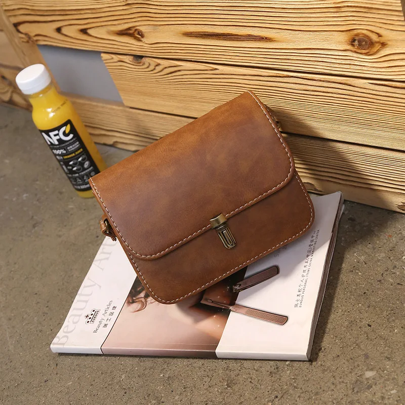 

New Vintage Women Flap Fashion Casual Leather Shoulder Bags Lady Crossbody Messenger Bag Envelop Clutch Purse Women Handbags