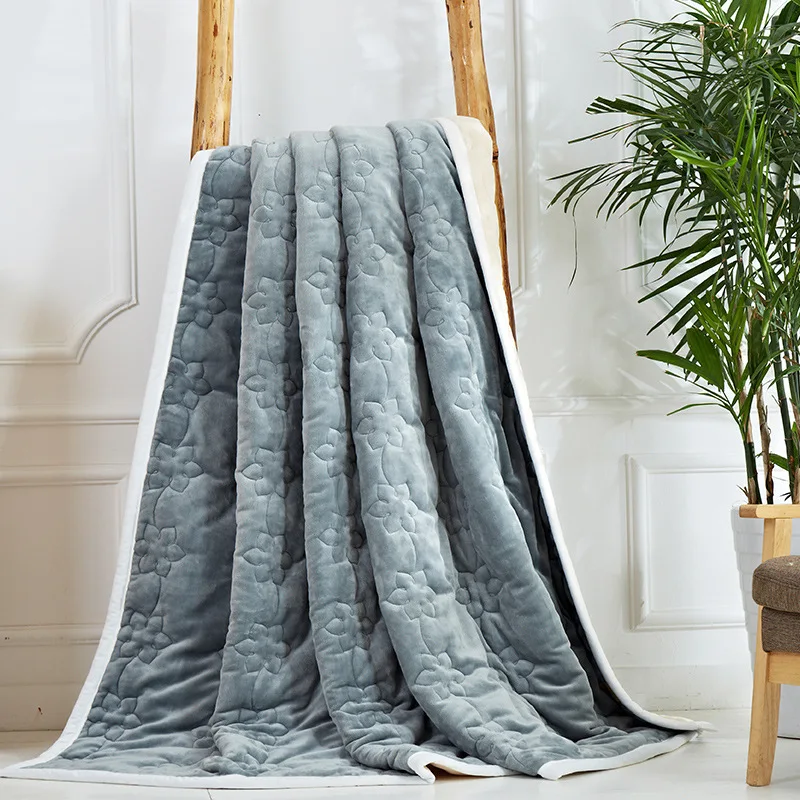 Высокое качество фланелевые Одеяло анти staticThickened зимние теплые супер мягкие