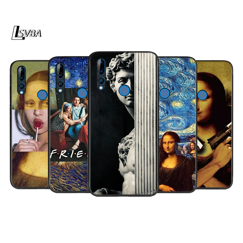 

Funny Art Design David For Honor 30i 30S 30 V30 V20 20E 20S 10X 10i 10 9N V9 8S 8C 7C Play 3E Lite Pro Silicone Phone Case