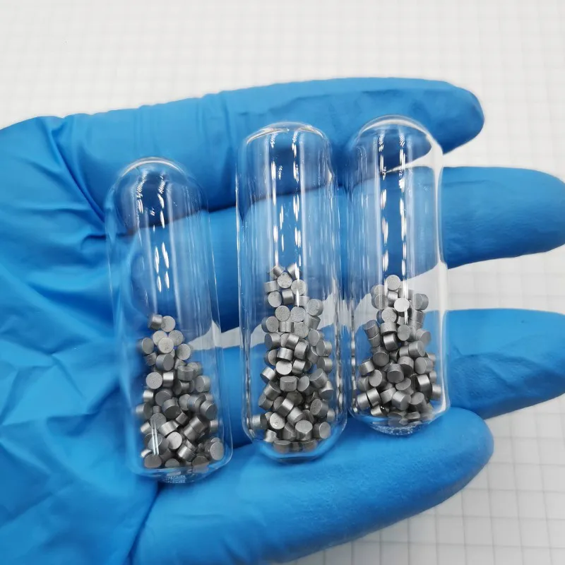 

99.95% молибденовые металлические части в стеклянном флаконе