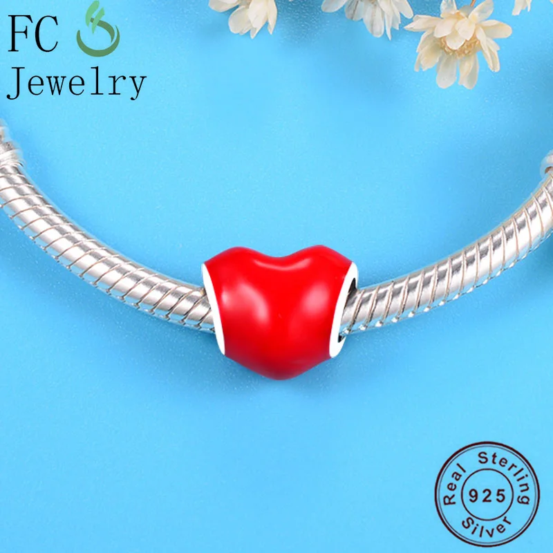 FC ювелирные изделия Подходит оригинальный бренд Амулеты Браслет Аутентичные 925