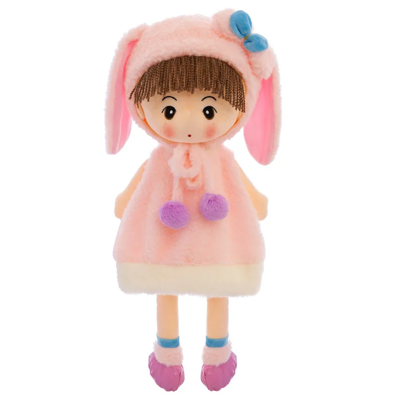 40 см детская набивная и Плюшевая Кукла принцессы игрушки Медведь Кролик для