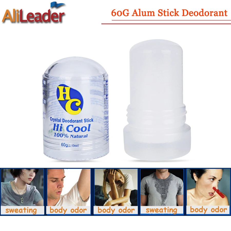 60 г палочка квасцов дезодорирующая антиперспирант алюм дезодорант Кристалл