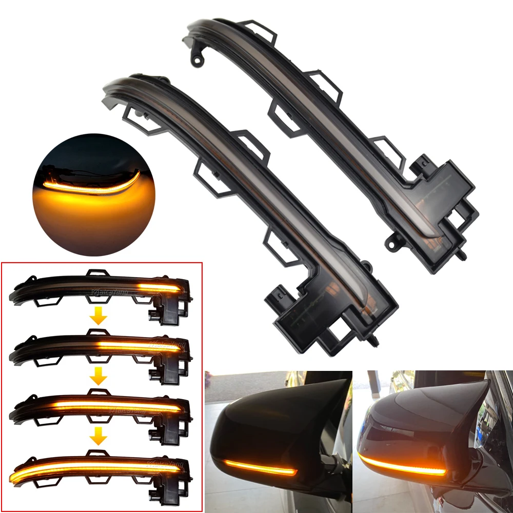Копченый для BMW X3 F25 X4 F26 X5 F15 X6 F16 2014 18 автомобильное боковое крыло зеркало заднего