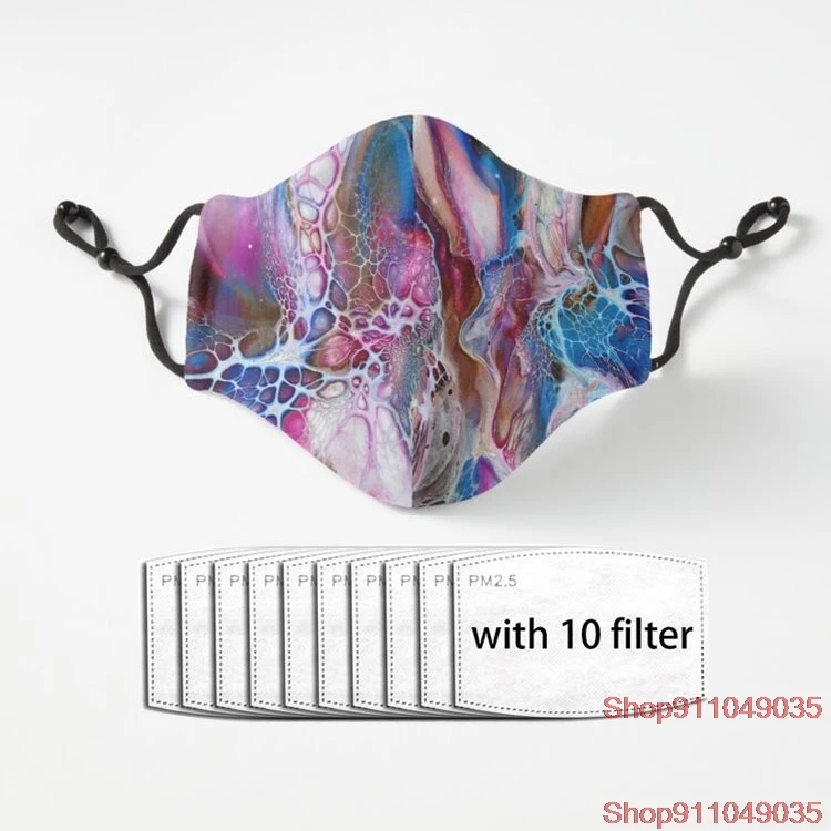 

Morning Mist Reusable Face Mask Protection Ventile Cotton Fabric Anti Dust With Filter Mask Safe Mouth Adul Cool Mask