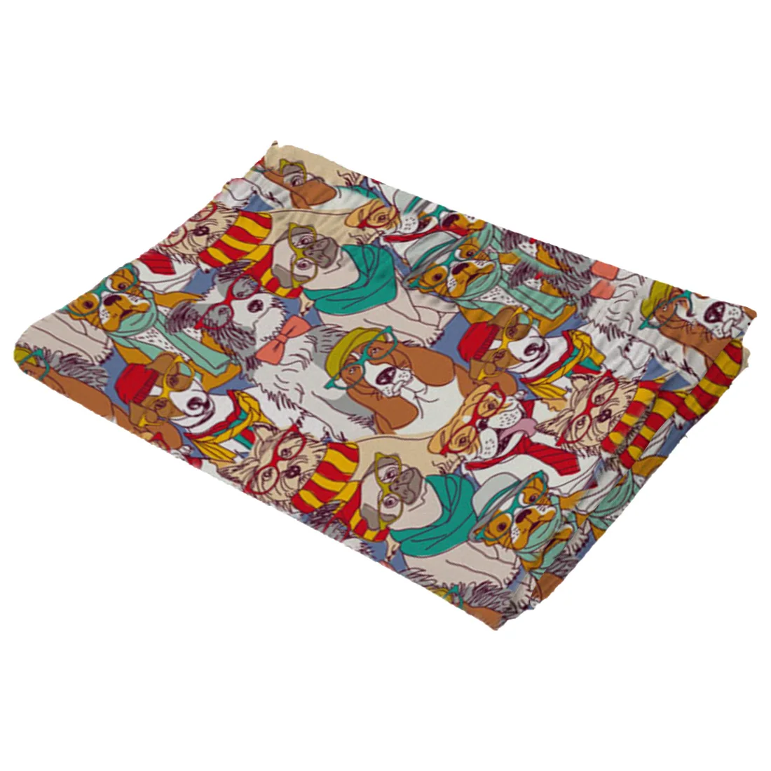 Мультяшное одеяло для собак шаль шерстяная женщин дизайнерские кашемировые