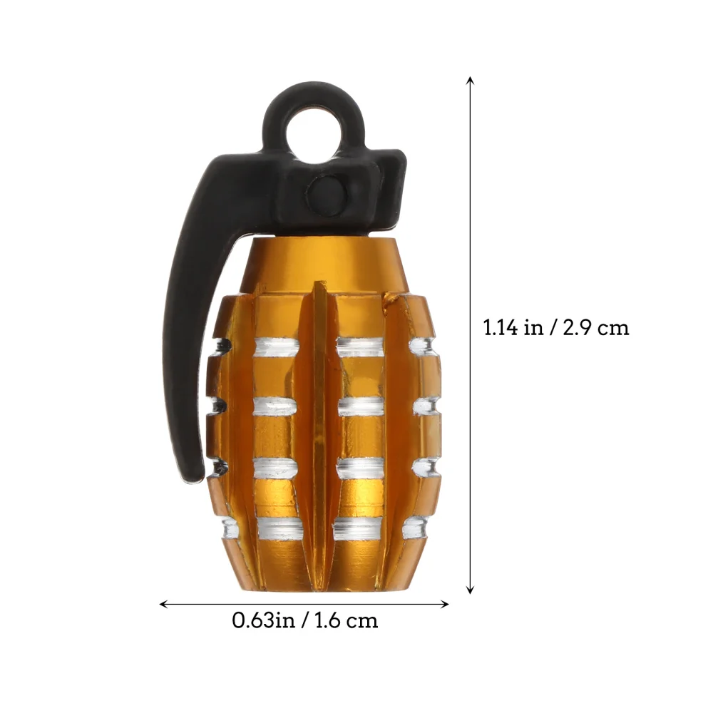 

24pcs Car Auto Decoration Tire Valves Stem Caps Dust-Proof Car Tire Accessories