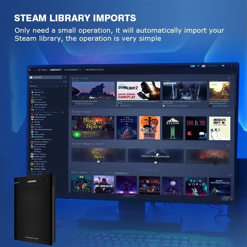 Игровой жесткий диск Bigbox 4T/8T/12T для PS4/PS3/PS2/WII/PS1/N64/SS внешний ПК с 40000 играми |