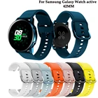 Ремешок для часов Samsung Galaxy Watch Active 2, силиконовый ремешок для часов, спортивный ремешок для Amazfit bip, сменный ремешок