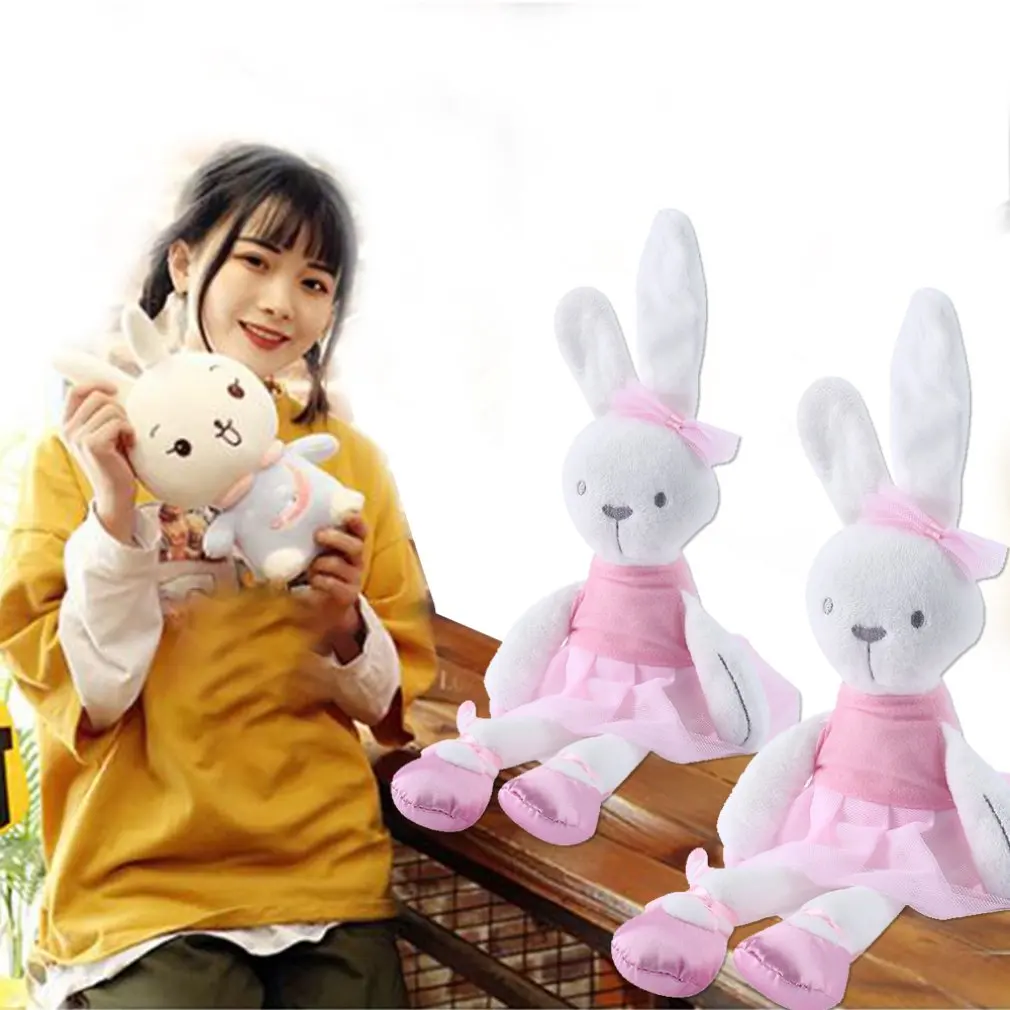 

42cm Large Super Stuffed Plush Doll Toys Obediently Appease Obedient Sleep Rabbit Stuffed Baby Accompany Doll Toy Birthday Gifts