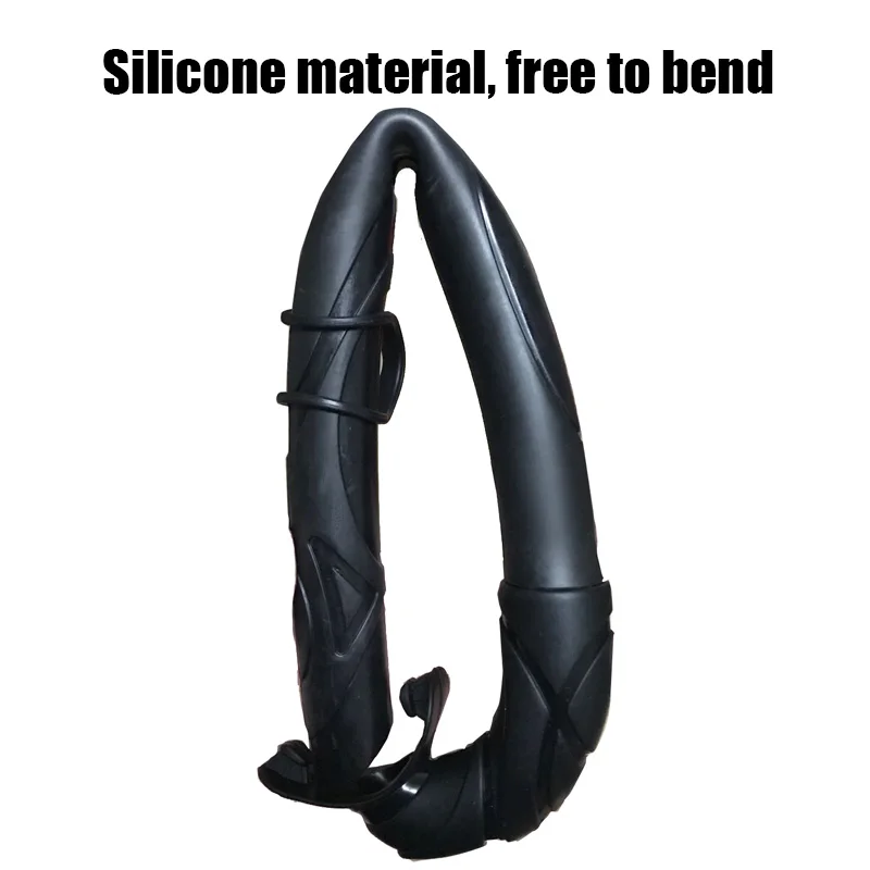 Силиконовая трубка для подводного плавания сухого дыхания водных видов спорта