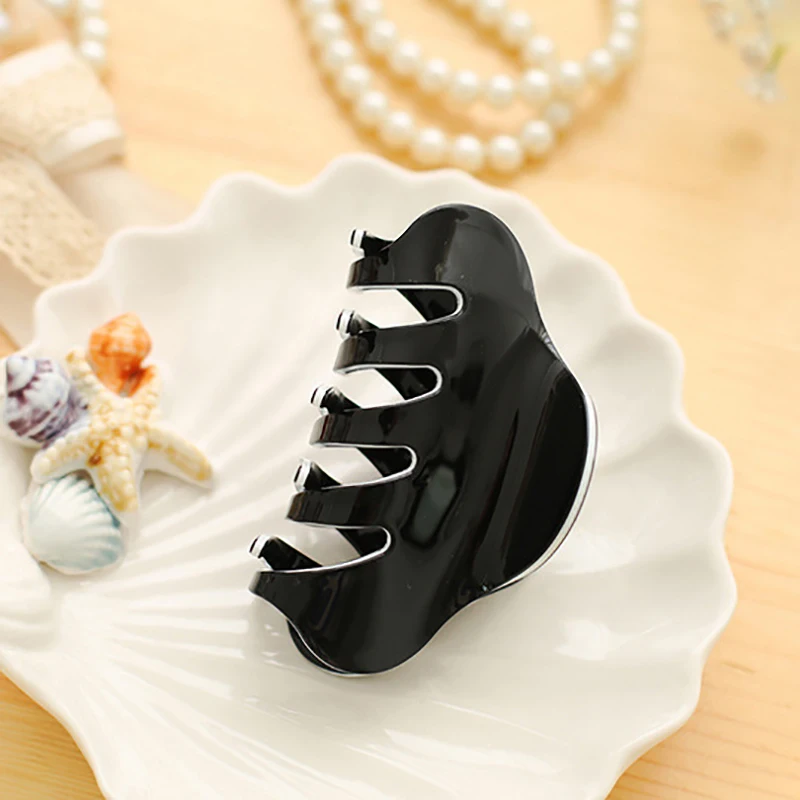 

Candy Color Acrylic Hairpins Hair Clip Shiny Crab Hair Claws for Women Girl