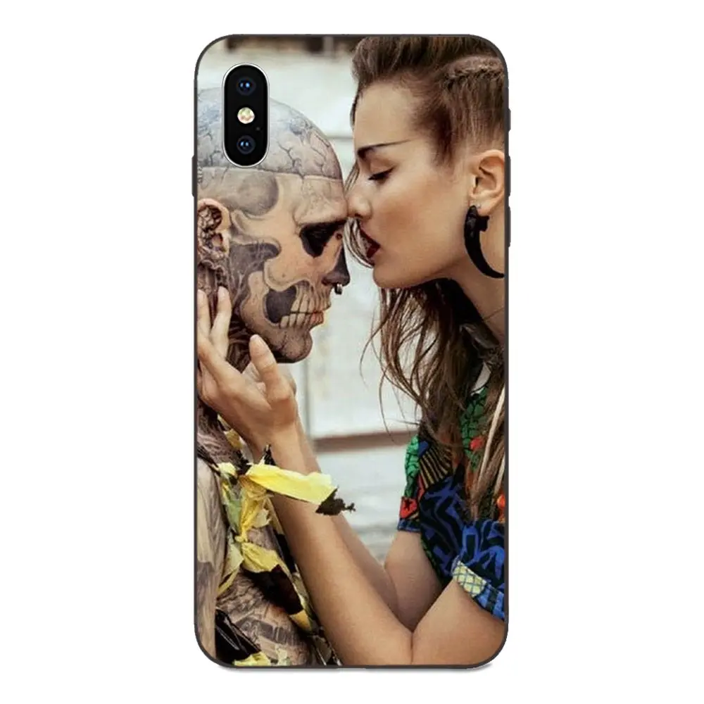 За счет складки мягкая модная чехол зомби для мальчиков Рик дженест Galaxy A10S A20S A2 Core