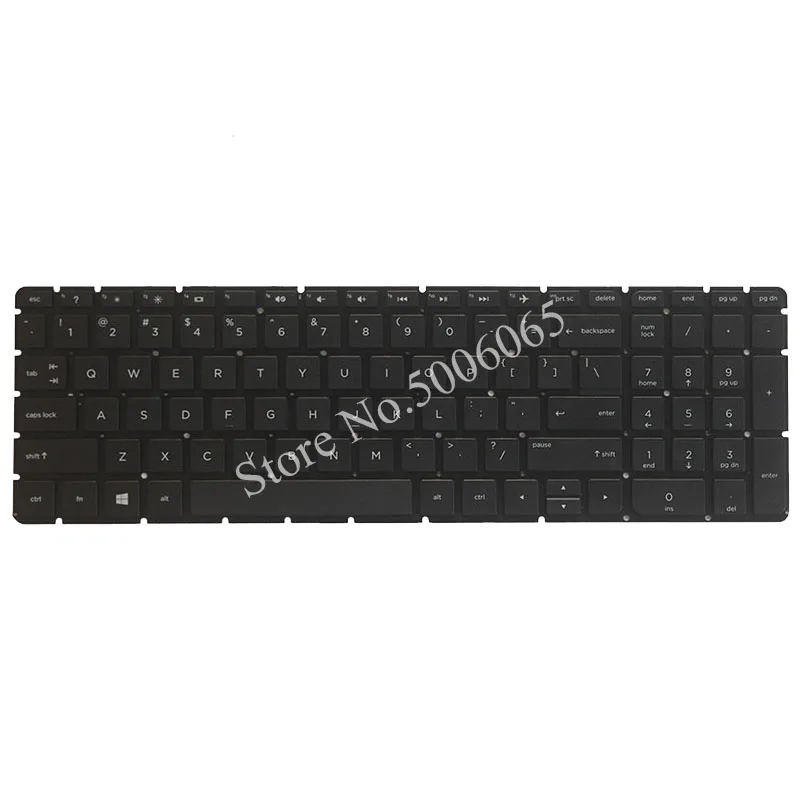 Новая клавиатура для ноутбука HP 250 G4 256 255 15-ac 15-ac000 15-af 15-af000 без рамки Teclado US |
