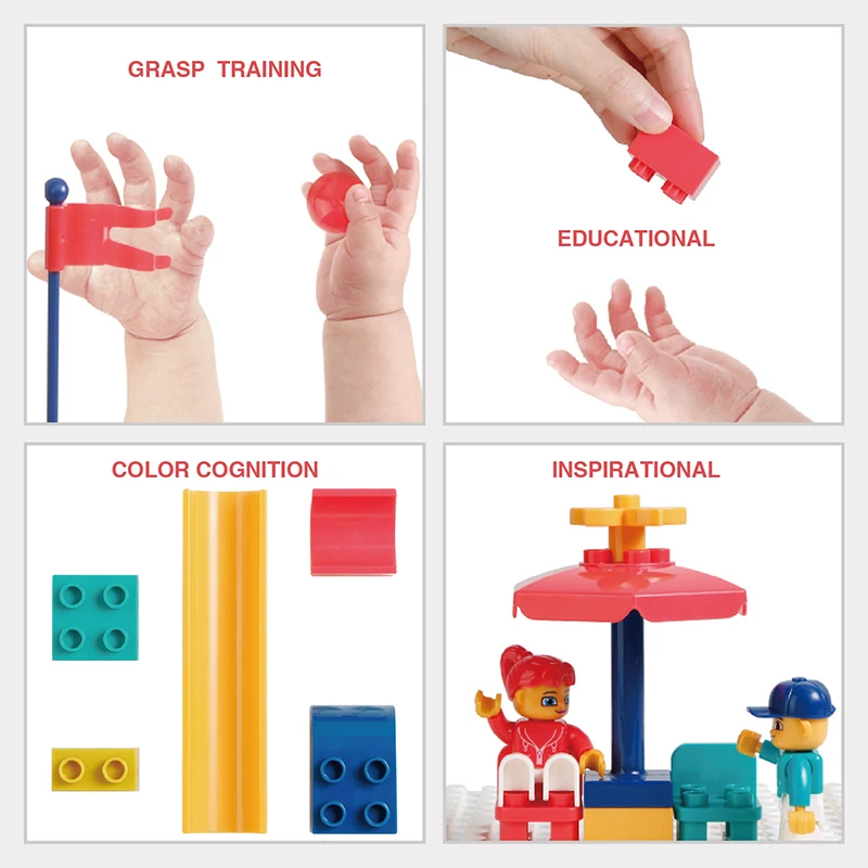 Beiens Building Block Toys for Children 178PCS Marble Race Run DIY Blocks Ball Maze Track Brick Kids Educational Toy Indoor Game | Игрушки и