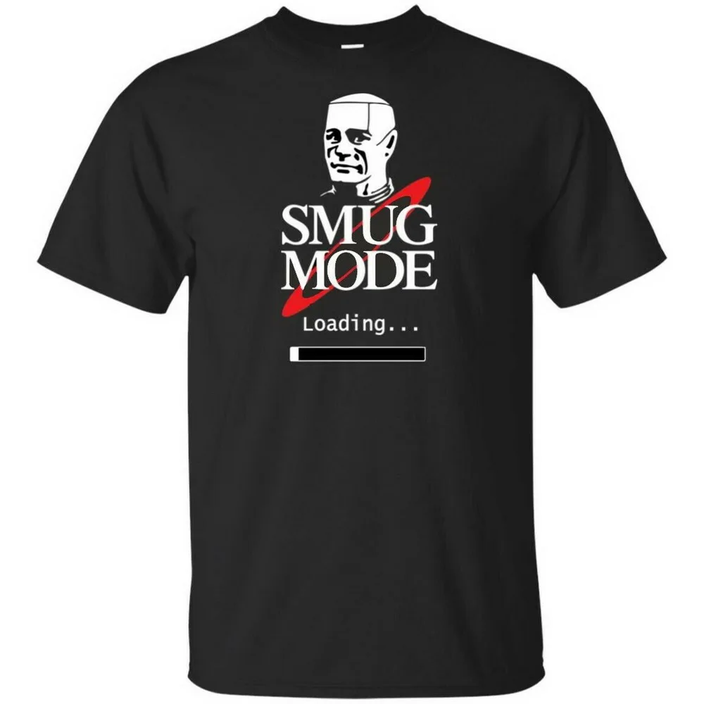 Smug Mode Kryten красная карликовая Sci Fi ТВ шоу футболка Smeg Head черная доставка быстрая M Xl