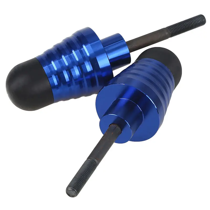 1 пара алюминиевый слайдер рамы мотоцикла с ЧПУ защита от удара двигателя caida для