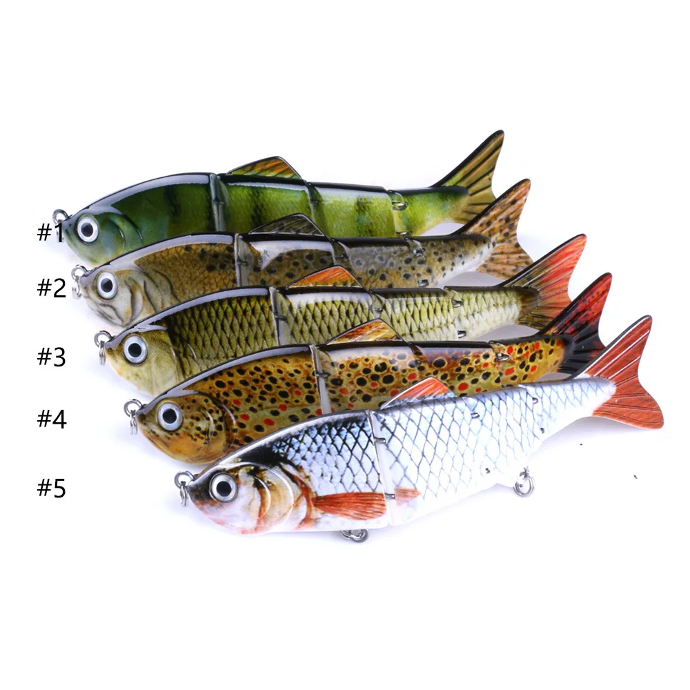 

East Rain multi section bait 12cm 16.8g Lure Muskie Fishing Lures Swimbait Crankbait Hard Bait Fishing Accessory Free shipping