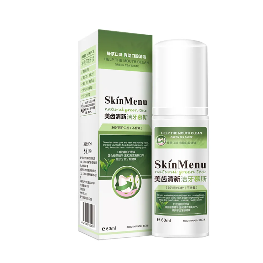 

Household-Chemicals Teeth Whitening Foam Toothpaste Natural Mouth Wash Water Dental Care 60ML House Cleaning limpeza de casa