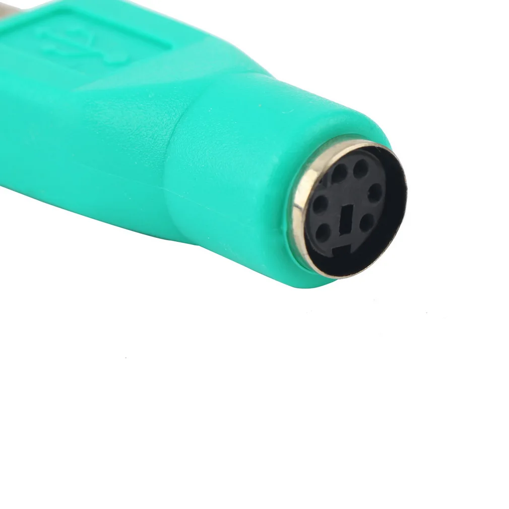 Лидер продаж 1 шт. новый Переходник USB папа-мама для PS2 конвертер компьютера ПК