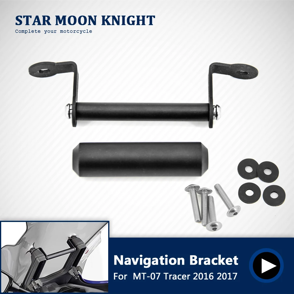

For YAMAHA MT-07 Tracer MT07 MT 07 mt07 2016 2017 Motorcycle Accessories Stand Holder Phone Mobile Phone GPS Plate Bracket
