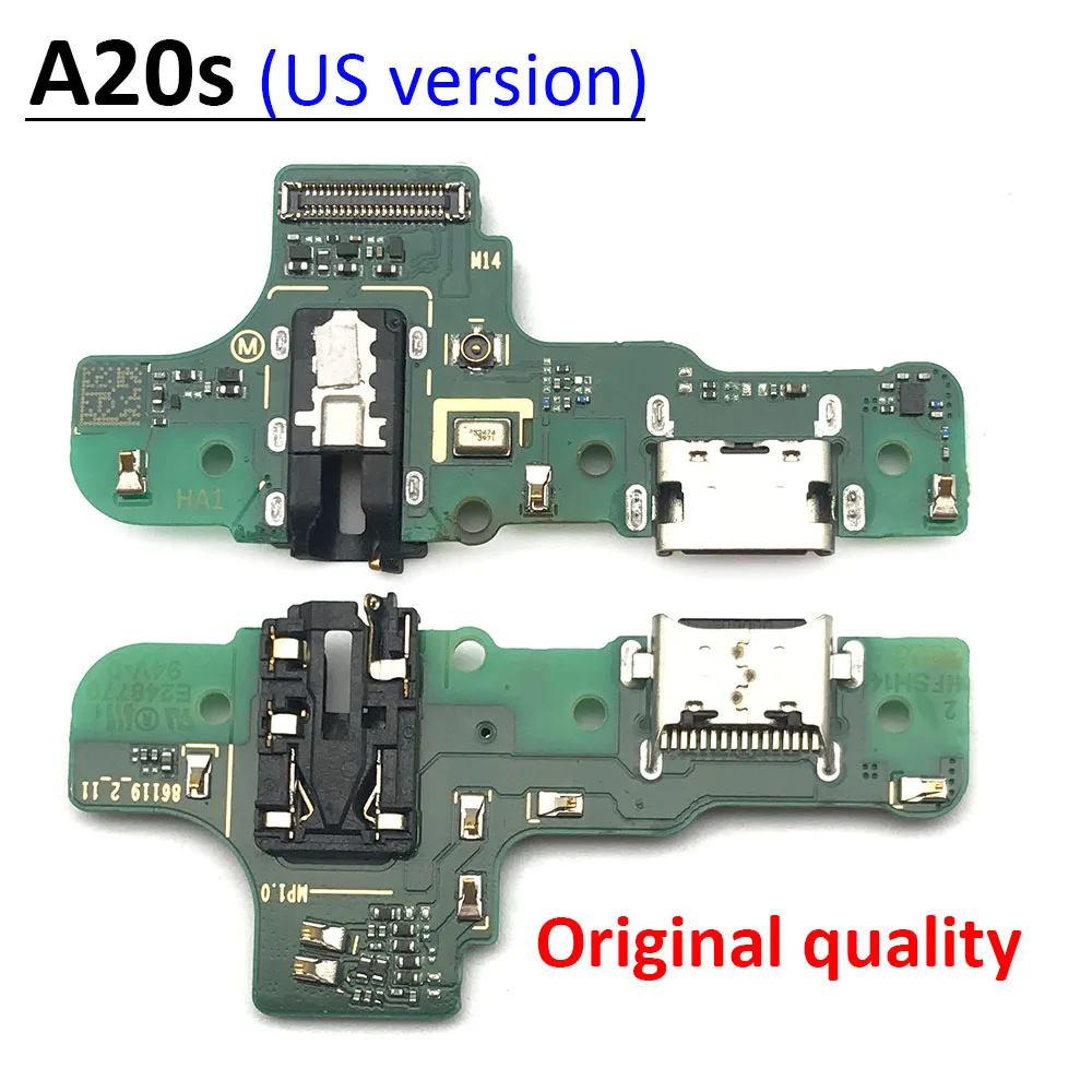 Док-станция с USB-портом для зарядки плата гибким кабелем Samsung A12 A10S A20S A21S A30S A50S A70S A01
