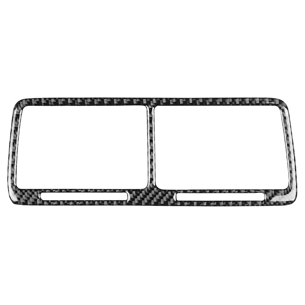 

Наклейка на решетку вентиляционного отверстия автомобильного Центрального управления из углеродного волокна, аксессуары для интерьера ав...