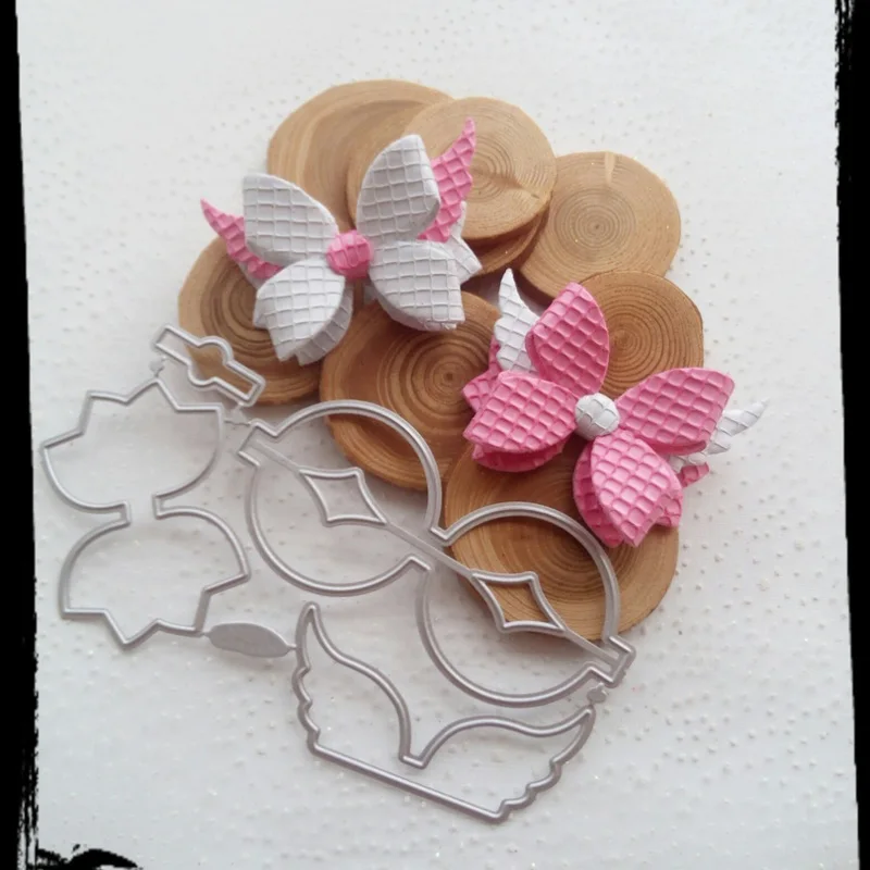 

Beautiful cutting die bow template DIY scrapbook metal cutting die paper card process embossing folder template-3772
