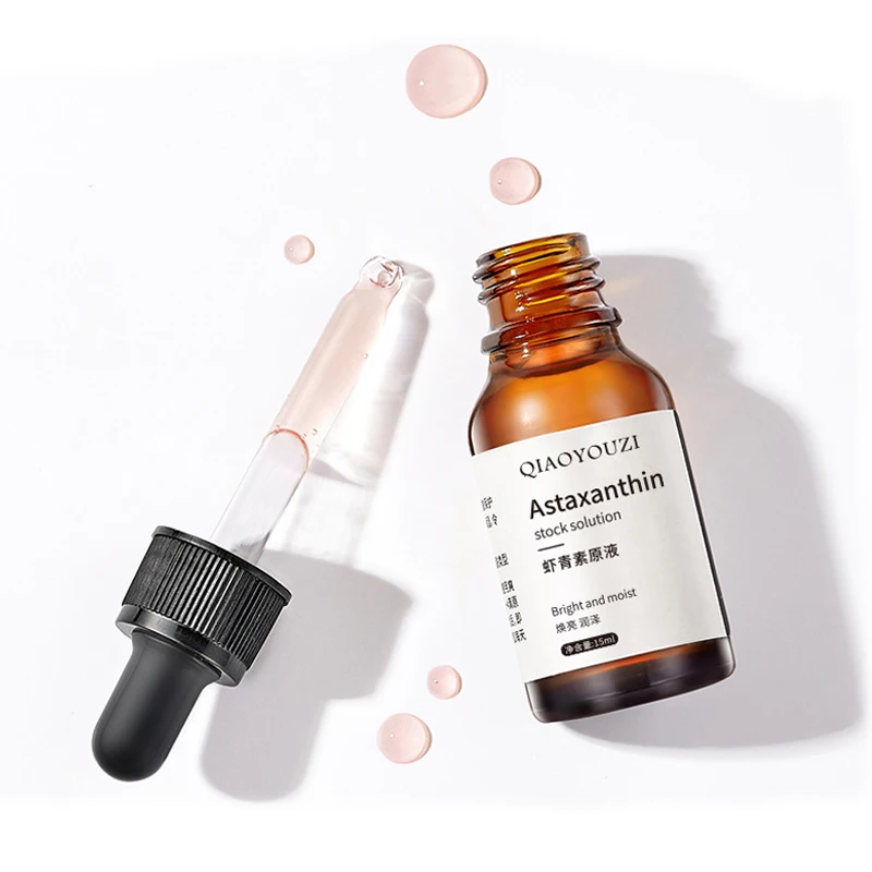 

Antioxidant Anti Aging Tasking Face Serum Astaxanthin Serum 15ml Skin Essence Reduce Wrinkle Age Spots