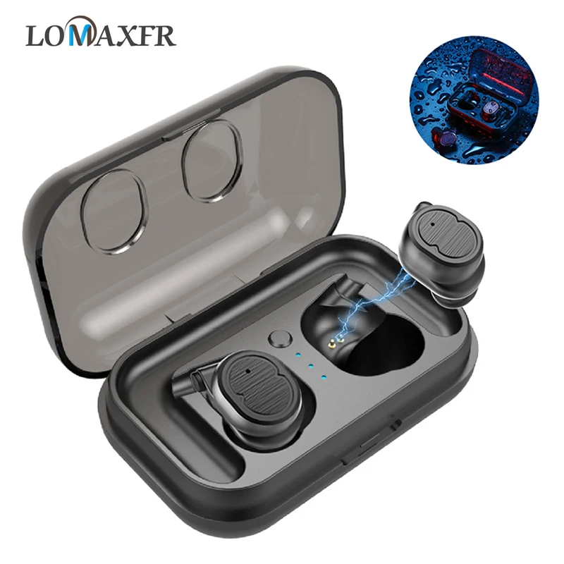 TWS беспроводные наушники Bluetooth 5 0 с сенсорным управлением стерео