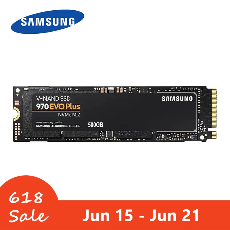 Оригинальный SAMSUNG SSD 970 EVO Plus M.2 250 ГБ 500 1 ТБ Внутренний твердотельный накопитель M2