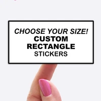 custom rectangle stickers custom labels rectangle labels custom clear stickers custom stickers logo stickers