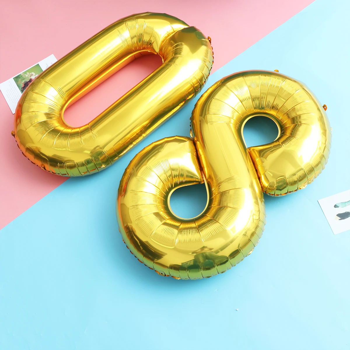 40 дюймов золотые цифры 80 й шар украшения вечерние ринки фестиваля день рождения