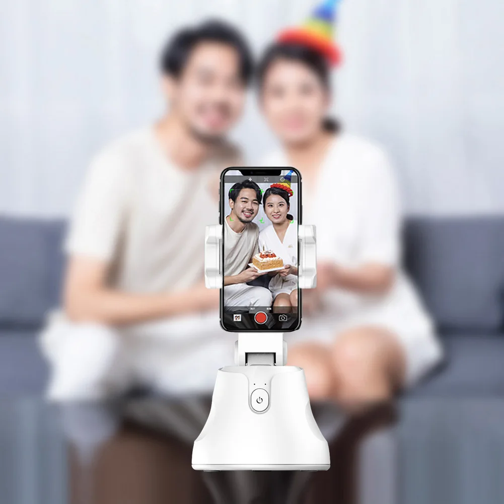 Палка для селфи с поворотом на 360 градусов функцией автоматического отслеживания