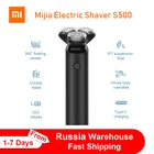 Электрическая бритва Xiaomi Mijia, бритва с 3 головками, для сухого и влажного бритья, моющаяся основная насадка, двойное лезвие, турборежим, комфортное бритье