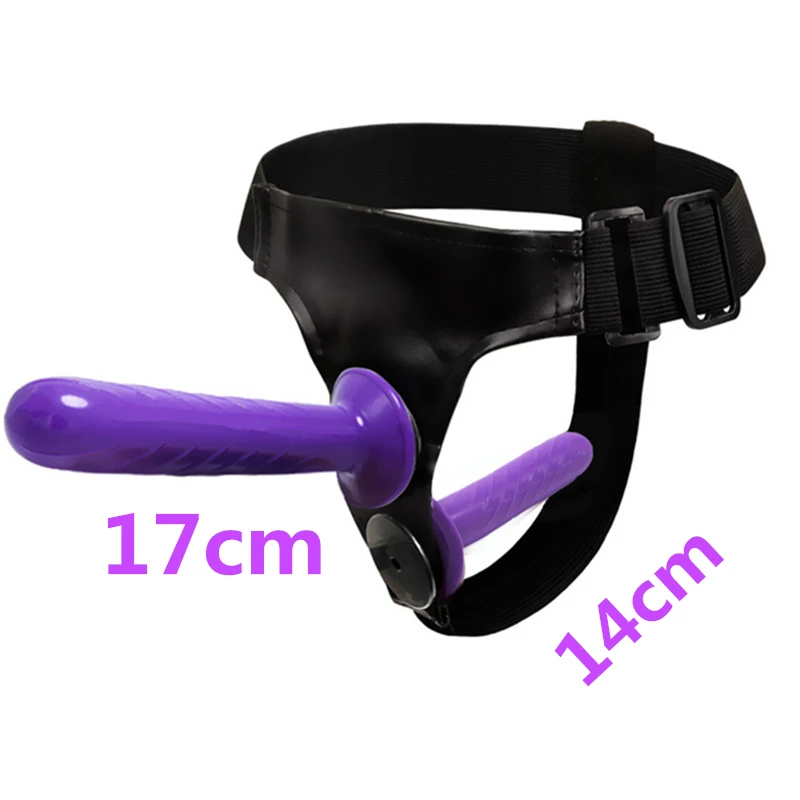 Страпон двойной фаллоимитатор пениса Сексуальные Игрушки для лесбиянок