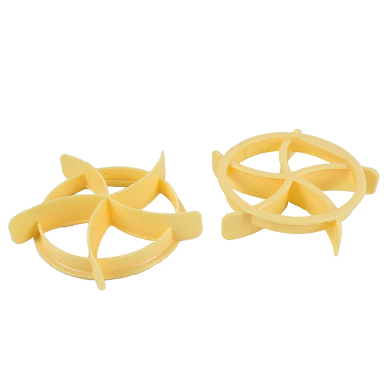 

Fan Shaped Dough Cookie Press Bread Rolls Mold Plastic Pastry Cutter Cake Biscuit Stamp Mould Baking Tools Kitchen Tools