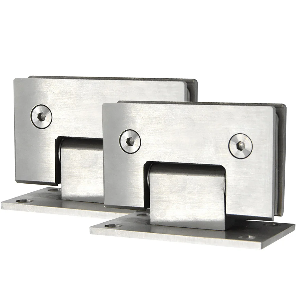 

Glass Bracket 90 Degree Glass Clip Stainless Steel Door Fittings Door Clamp Chrome Clip Frameless Shower Door Clamp Durable