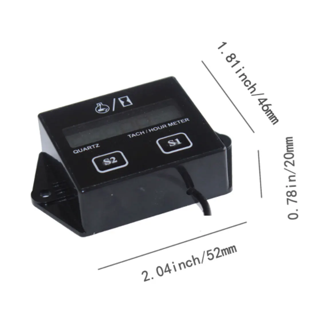 

Waterproof Motor Motorcycle Digital Tachometer with LCD Display 12v Motorcycle Digital Tachometer