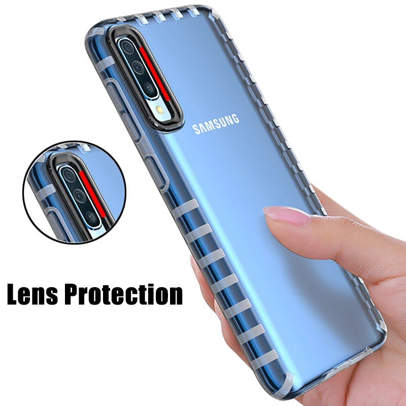 Case On The For Samsung Galaxy S50 50A Soft Cover Samsun Galax A10 A20 A30 A 50 30 20 10 30A Ultra Thin Bumper Clear Coque Capa |
