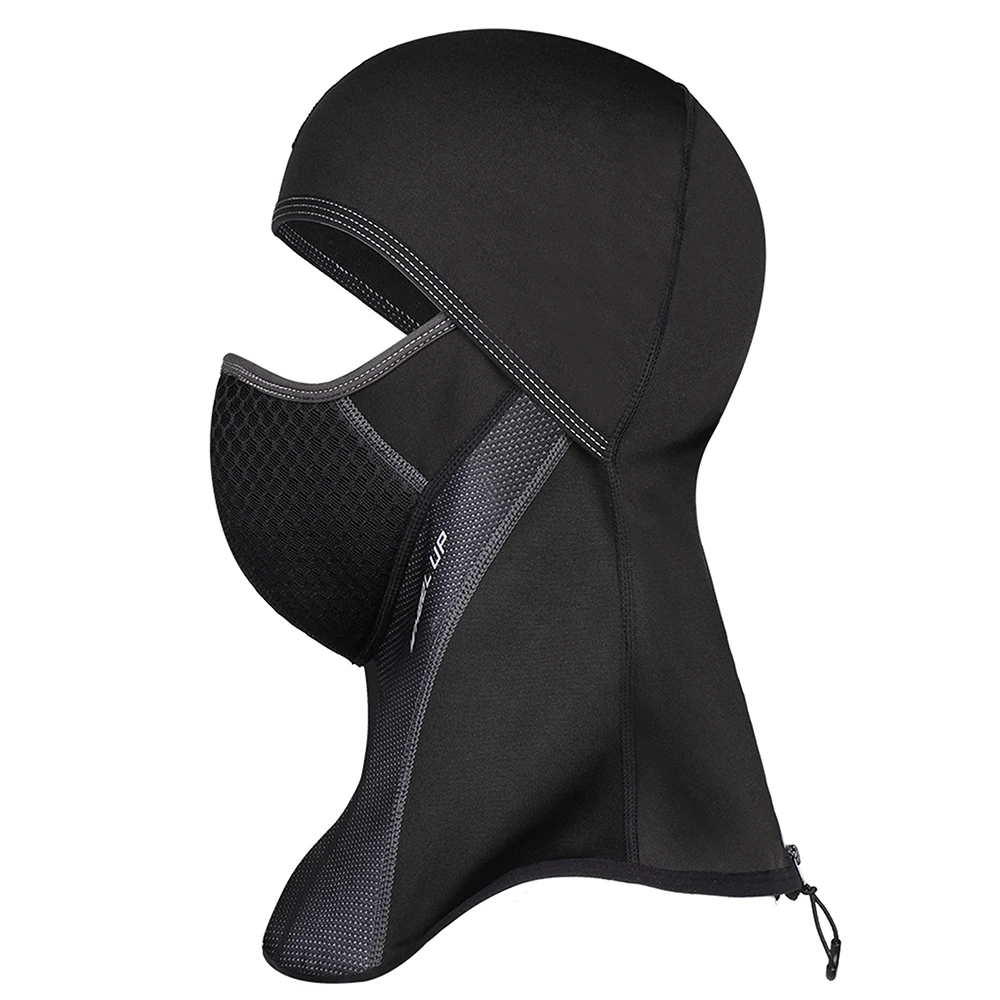Зимняя велосипедная ветрозащитная маска теплый шарф балаклава бархатная для